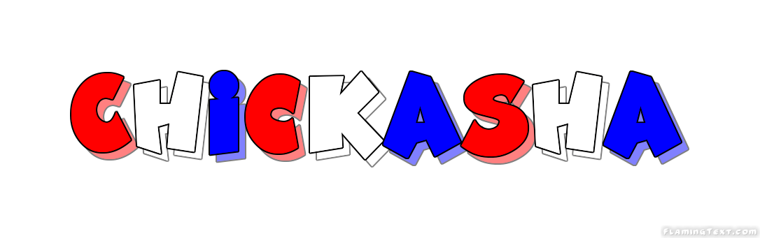 Chickasha Logo - United States of America Logo. Free Logo Design Tool from Flaming Text