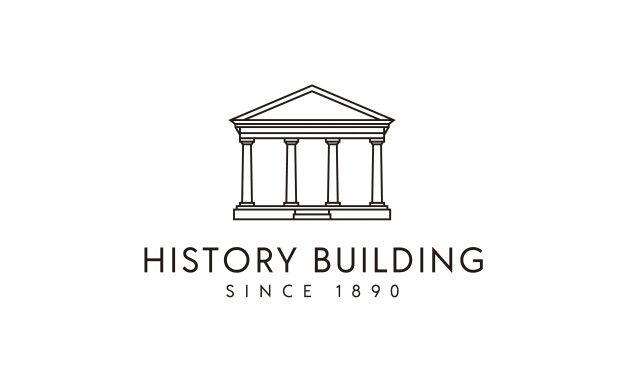 Historical Logo - Government / columns historical building logo design Vector ...