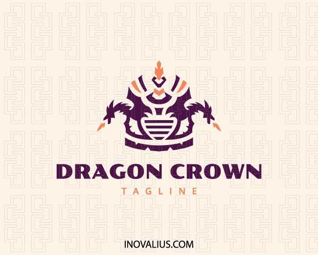 Historical Logo - Dragon Crown Logo | 해보자 로고 도안 | Pinterest | Logos, Logo ...
