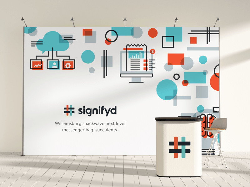 Signifyd Logo - Booth Design for Signifyd by Jason Caldwell | Dribbble | Dribbble