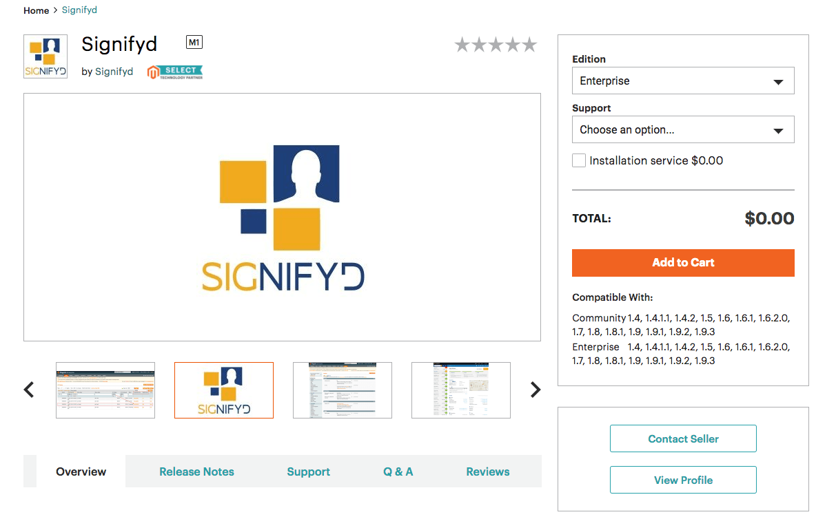 Signifyd Logo - Magento Extension v4.0 and above | Signifyd