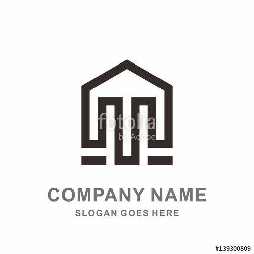 Historical Logo - Historical Building Shape Outline Attorney Law Firm Architecture ...