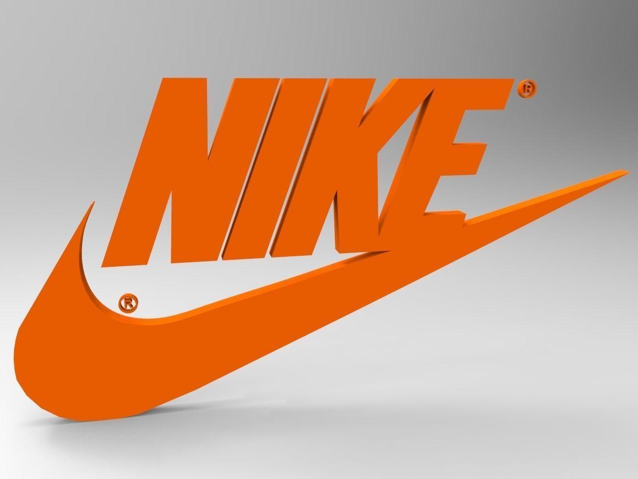 Nike Logo - VR / AR ready Nike Logo 3D Model Free | CGTrader