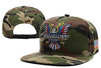 Camo Eagle Logo - Dipset U-S-A Diplomats Eagle Logo Snapback Hat Dipset U-S-A ...