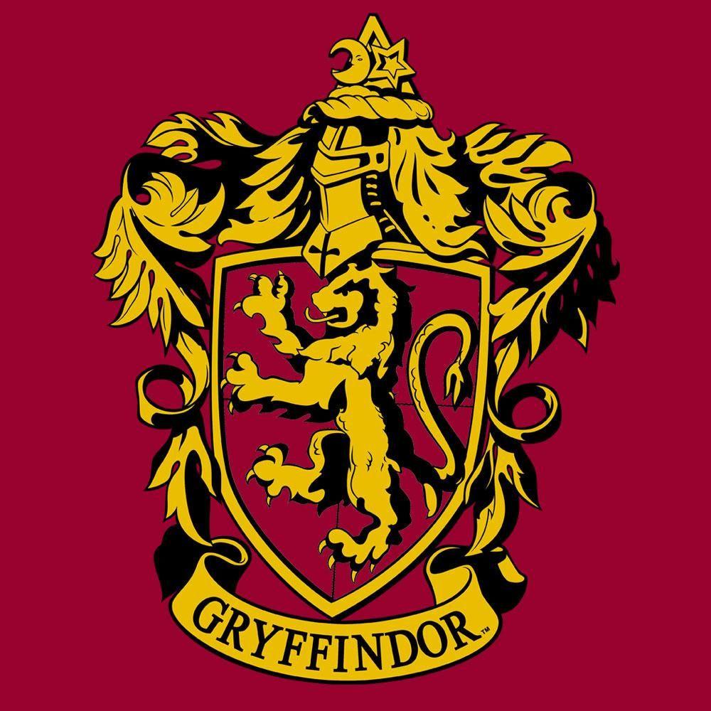 Gryffndor Logo - Gryffindor Crest Adult Red T Shirt