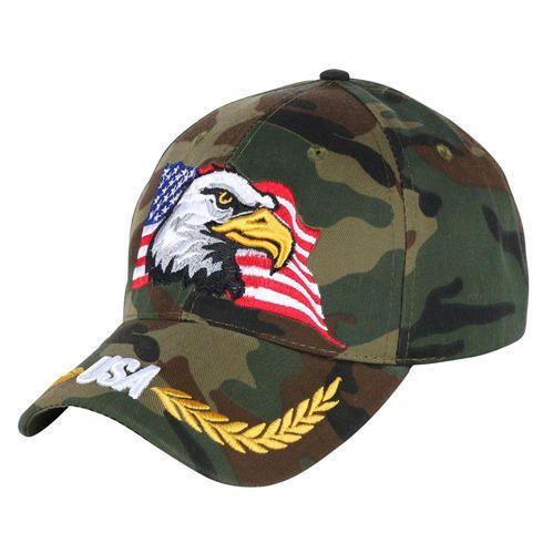 Camo Eagle Logo - Novasox Camo Eagle Crest Baseball Cap, Rs 450 /piece, Verque ...