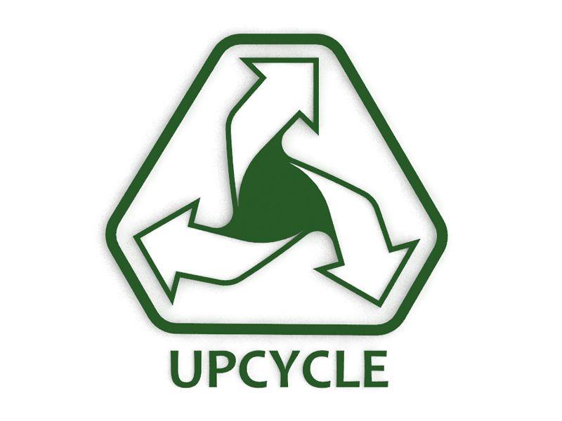 Upcycling Logo - upcycling icon. | designboom.com