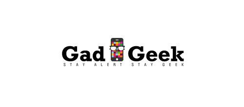 Gadgets Logo - 33 Cool Designs of Geek Logo for your Inspiration | Naldz Graphics