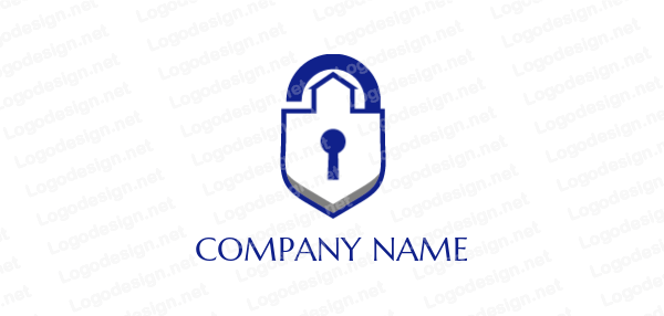 Keyhole Logo - shield padlock with keyhole | Logo Template by LogoDesign.net