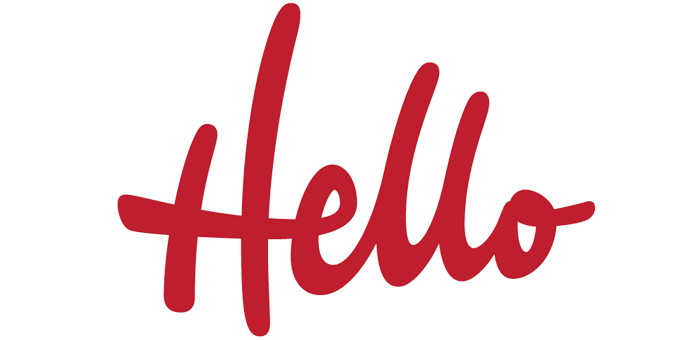 Hello Logo - Pin by Jesse Bernstein on Oh My Good Media | Pinterest | Hello ...
