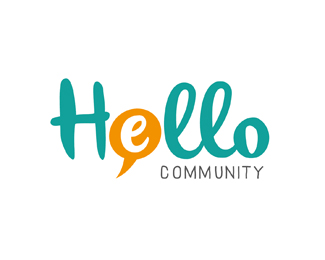 Hello Logo - Logopond, Brand & Identity Inspiration (Hello Community)
