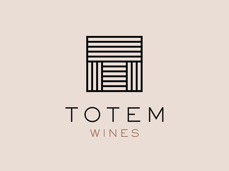 Stacked Logo - Totem Wines stacked logo by Sam Bathe | Dribbble | Dribbble