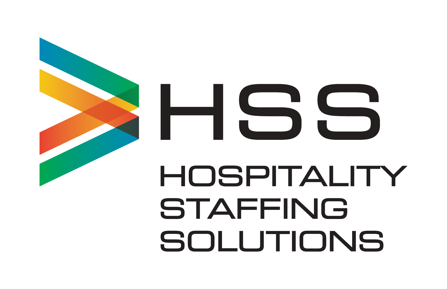 Stacked Logo - HSS 2018 Stacked Logo Lockup - Hospitality Staffing Solutions