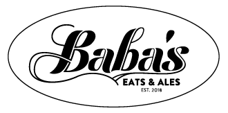 Baba Logo - Home - Baba's Eats & Ales