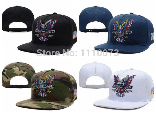 Camo Eagle Logo - Dipset U S A Diplomats Eagle Logo camo Snapback hats outdoor travel