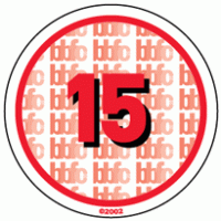 15 Logo - BBFC 15 Certificate UK | Brands of the World™ | Download vector ...