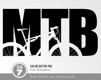 MTB Logo - Mountain bike svg | Etsy