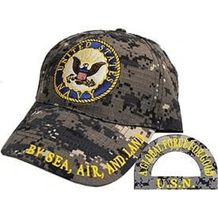 Camo Eagle Logo - US Military Patriotic Adjustable Cap Hat Navy Navy Camo