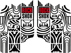 MTB Logo - Search: rock shox totem fork decals Logo Vectors Free Download