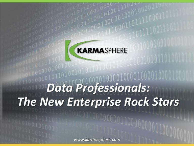 Karmasphere Logo - Hadoop World 2011: Big Data Analytics – Data Professionals: The New E…