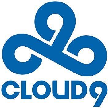 C9 Logo - L0L C9 Logo Vinyl Sticker Decal 2 x Azure Blue