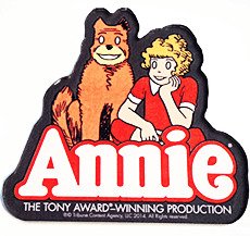 Annie Logo - Annie the Musical - Logo Magnet - Annie the Musical | PlaybillStore.com