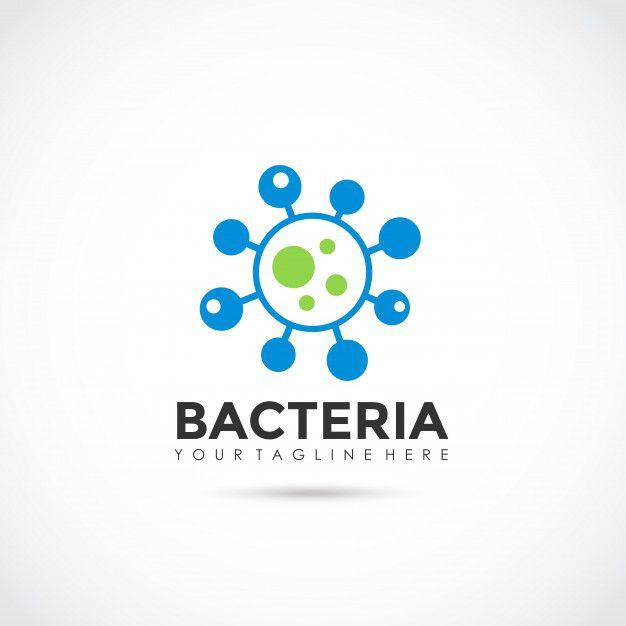 Bacteria Logo - Bacteria logo design Vector
