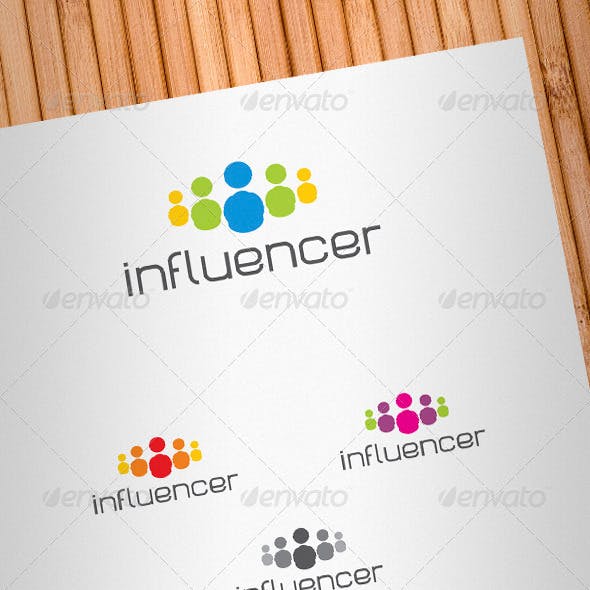 Influencer Logo - Influence Business Logo Templates from GraphicRiver