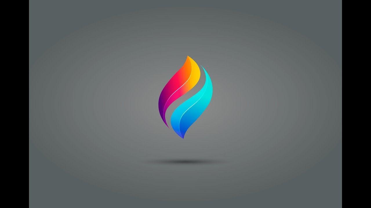 Leave Logo - Illustrator Tutorial | Simple Leave Logo Design - YouTube