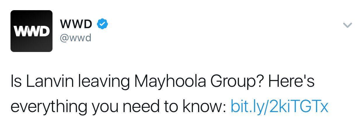 Mayhoola Logo - Joseph Larkowsky on Twitter: 