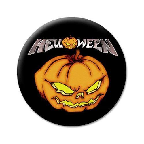 Helloween Logo - Buttons Ø ca. 5 cm Helloween