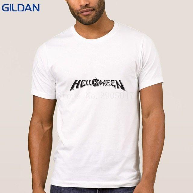 Helloween Logo - Helloween Logo Rock T Shirt Design Standard Men's T Shirt 2018 Humor ...