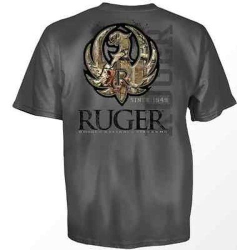 Camo Eagle Logo - RUGER FIREARM CAMO STITCH EAGLE AMERICA FLAG GUN MILITARY MENS T TEE ...
