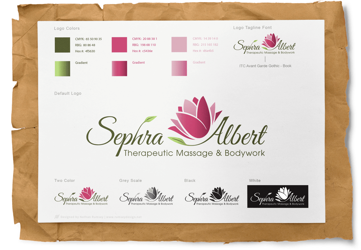 Sephra Logo - Sephra Albert - Rumsey Design