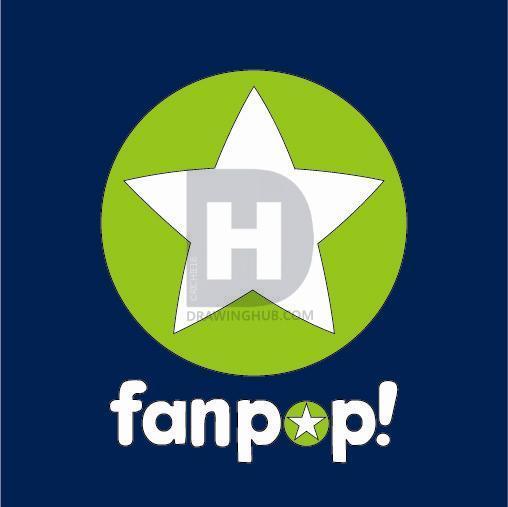 Fanpop Logo - How To Draw Fanpop Logo And Letters, Step by Step, Drawing Guide, by ...