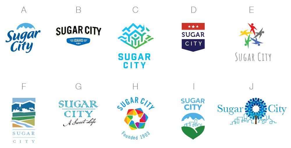 Which Logo - Sugar City Logo Redesign — Delorum.