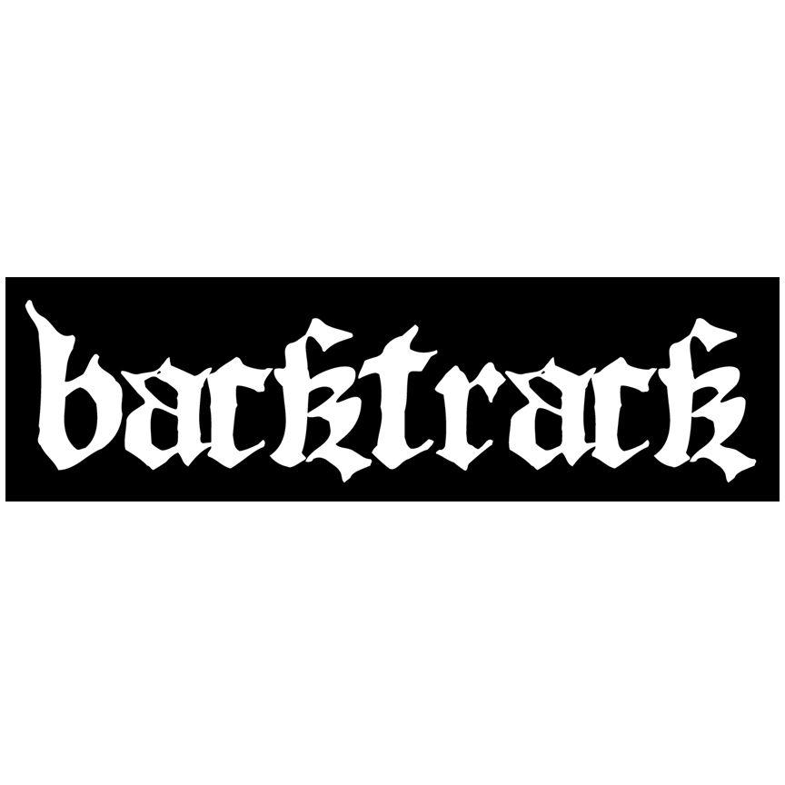 Backtrack Logo - Buy Backtrack 'Logo' Sticker at Bridge Nine Records