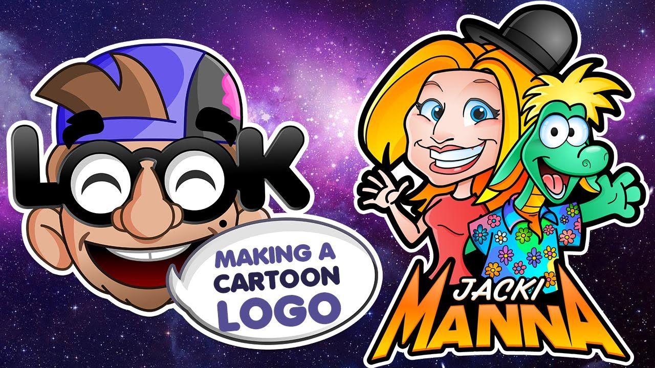 Cartoon Logo - Make a cartoon Logo - YouTube