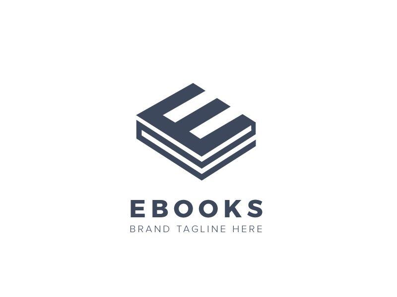 Ebook Logo - Ebooks Logo by Raj Kumar on Dribbble