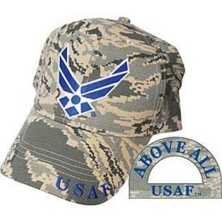 Camo Eagle Logo - EAA-CP00409 Eagle Emblems CAP-USAF, CAMO W/LOGO ASST.CAMO./ECONO-VELCRO