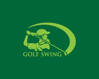 Swing Logo - Golf Swing Designed by runmbay | BrandCrowd