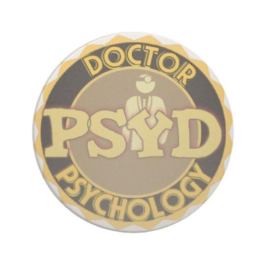 Psy.d Logo - PsyD LOGO DOCTOR OF PSYCHOLOGY PSYCHOLOGIST Coaster | Zazzle.com