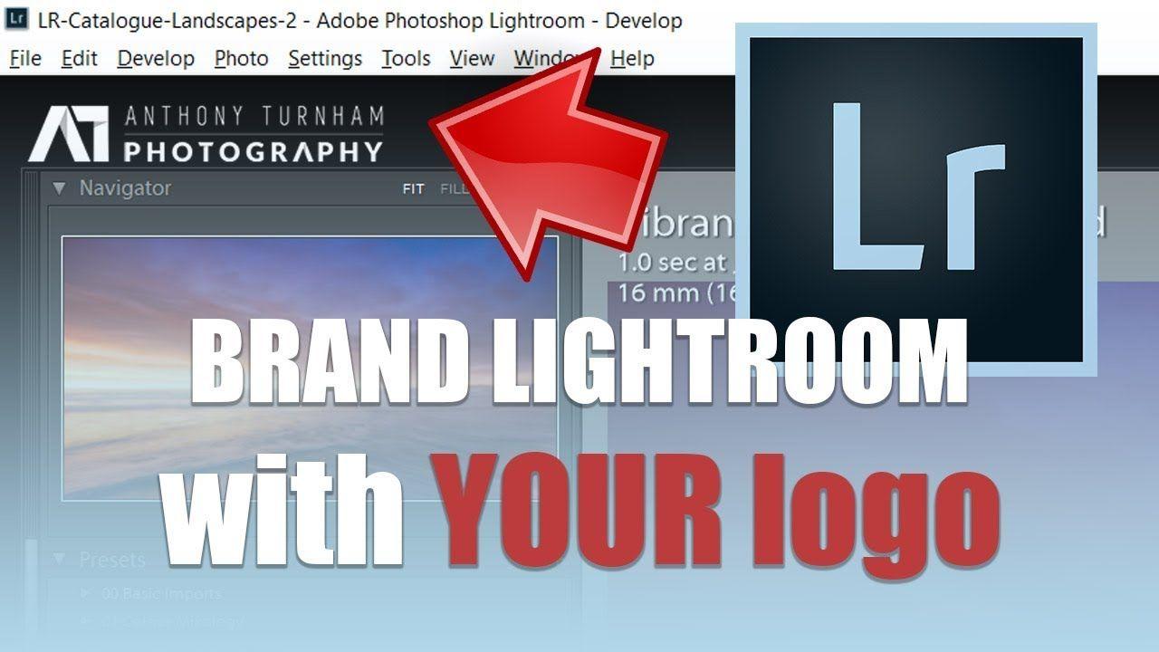 Lightroom Logo - How to set up your lightroom identity plate with your own logo - YouTube