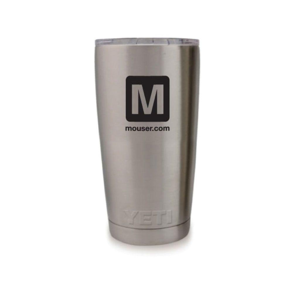 Mouser.com Logo - Yeti Rambler 20 Ounce Tumbler – MOUSER.COM LOGO – Mouser Electronics