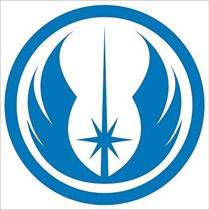 Jedi Logo - Crawford Graphix Star Wars Jedi Order Logo Vinyl Decal