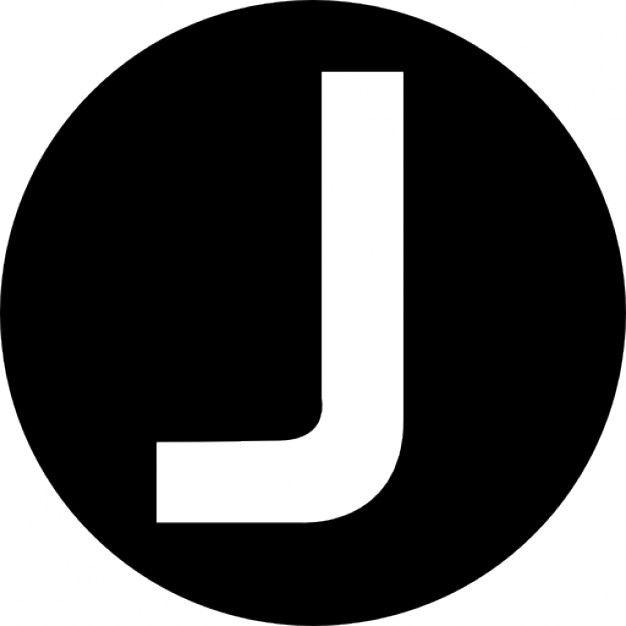 Jsymbol Logo - J capital letter in a circle Icons | Free Download