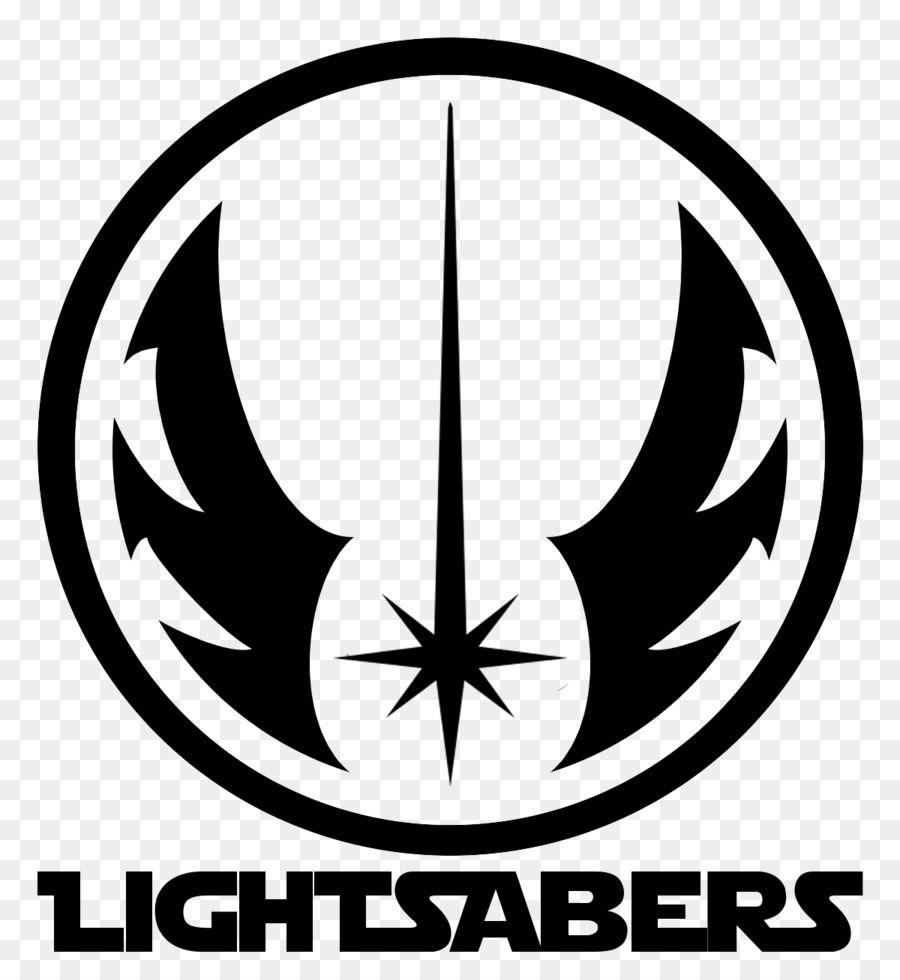 Jedi Logo - Logo Lightsaber The New Jedi Order - star wars png download - 1200 ...