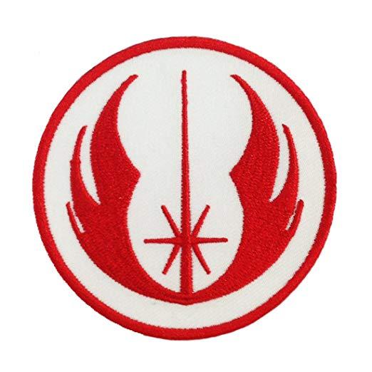 Jedi Logo - Amazon.com: Star Wars Jedi Logo Embroidered Iron Patches: Clothing