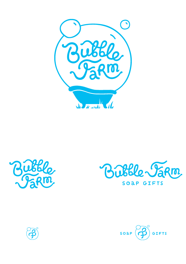 Bubble Logo - Bubble Farm logo