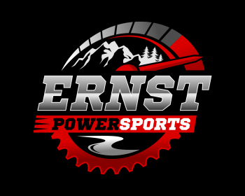 Powersports Logo - Ernst Powersports Logo Design